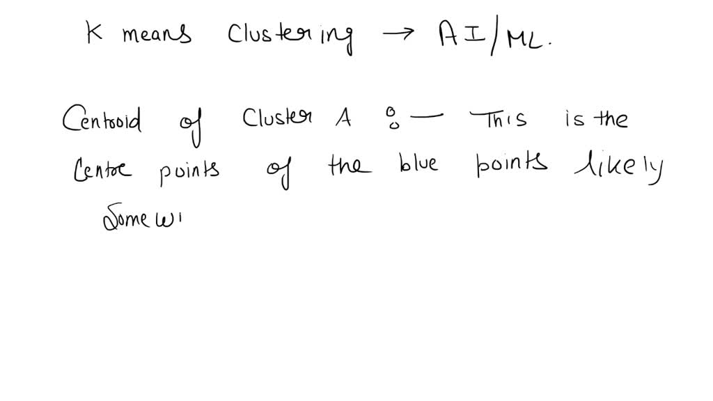 SOLVED: Apply the K-means algorithm to the dataset. Draw the elbow ...