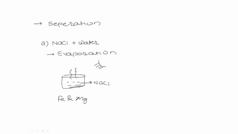 devise-and-describe-an-experiment-to-a-separate-table-salt-sodium-chloride-from-water-b-separate-i-2-04419