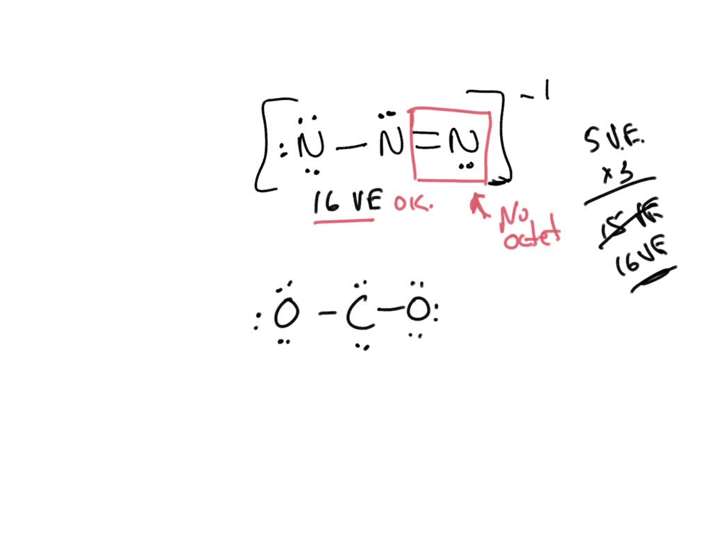SOLVED: Decide whether these proposed Lewis structures are reasonable ...