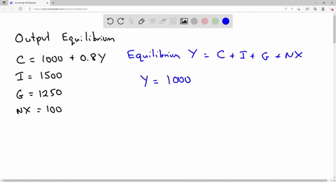 given-the-equations-for-c-i-g-and-nx-below-what-is-the-equilibrium-level-of-gdp-c-1000-08y-i-1500-g1250-nx-100-00257