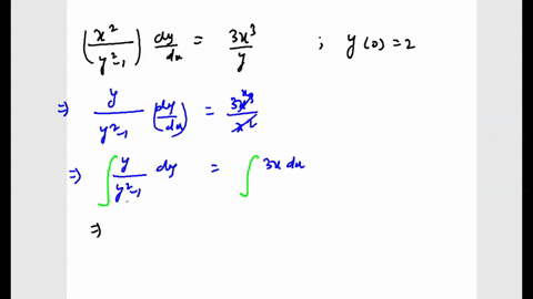 x2y2-1-dydx3x3y-y02