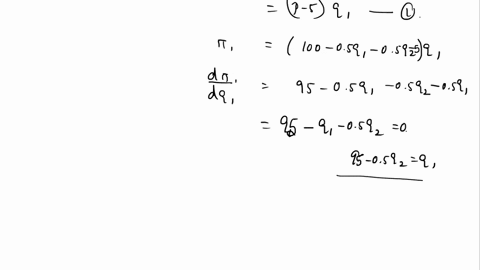 assume-a-duopoly-firms-1-2-has-the-following-demand-p-100-05-q1-q2-where-q1-and-q2-are-outputs-for-firm-1-and-2-respectively-the-cost-functions-are-as-follows-c1-5q1-and-c2-05q22-1-if-the-fi-67582