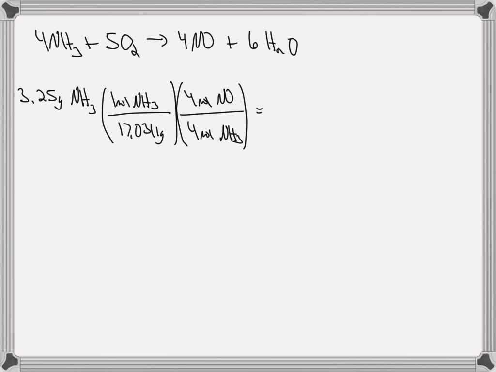 SOLVED: Calculate the limiting reactant in the chemical equation below ...