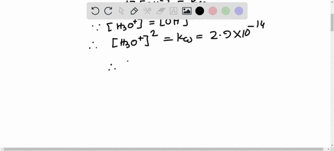 the-ionization-constant-for-water-kw-is-29-x-1014-at-40-c-calculate-h3o-oh-ph-and-poh-for-pure-water-at-40-c-93476