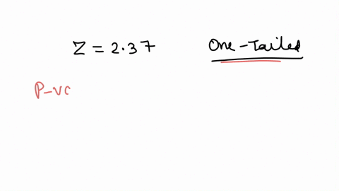 a-researcher-conducts-a-hypothesis-test-to-evaluate-the-effect-of-a-treatment-that-is-expected-to-increase-scores-the-hypothesis-test-produces-a-z-score-of-z-237-if-the-researcher-is-using-a-73373