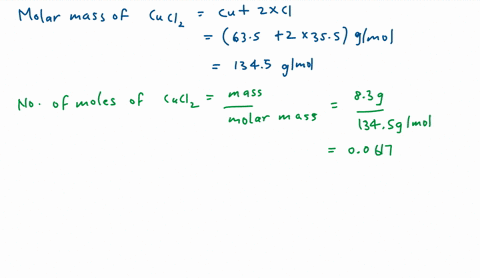 how-many-grams-of-chloride-ions-are-in-83-g-of-copper-ii-chloride-78717