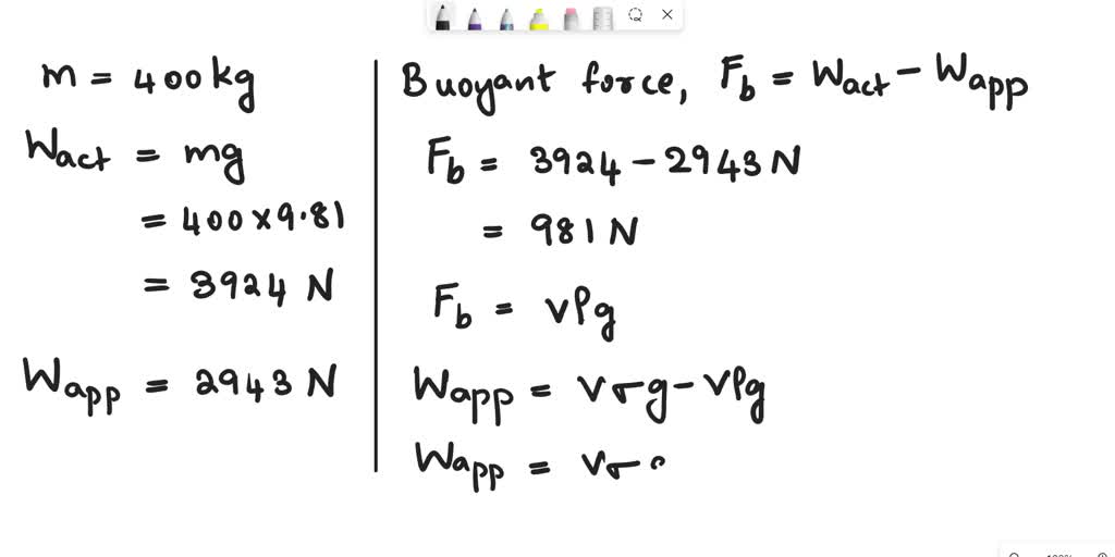solved-a-block-has-a-mass-of-400-kg-in-air-when-submerged-in-seawater