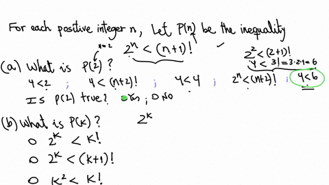 for-each-positive-integer-n-let-pn-be-the-following-inequality-2-n-1-a-what-is-p2-o-4-2-4-n-2-o-4-4-o2n-2-4-6-is-p2-true-o-yes-o-no-b-what-is-pk-o-2-k-o-2-k-1-okk-ok2-k-1-o2-n-k-cwhat-is-pk-40767