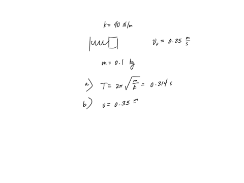 a-mass-of-0100-kg-is-attached-to-a-spring-with-a-spring-constant-of-400-nm-the-mass-is-free-to-move-back-and-forth-along-a-frictionless-horizontal-surface-the-mass-is-at-rest-at-the-equilibr-26544