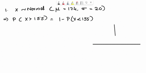1-assume-the-random-variable-x-is-normally-distributed-with-mean-174-and-standard-deviation-20-find-px-155-79604