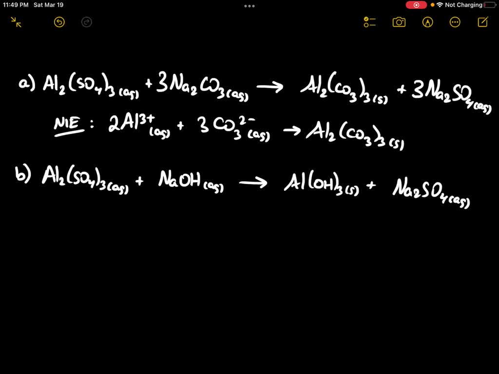 SOLVED For each of the word equations convert the given word equations