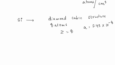 the-crystalline-structure-of-silicon-is-diamond-lattice-as-shown-in-the-lecture-slides-the-lattice-constant-of-silicon-is-known-to-be-543-angstroms-or-0543-nm-at-room-temperature-show-that-t-05083