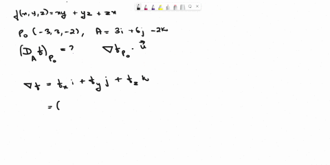 find-the-derivative-of-the-function-at-po-in-the-direction-of-a-fxyz-xyyz-zx-33-2-a-3i-6j-2k-da9-33-2-d-simplify-your-answer-enter-your-answer-in-the-answer-box-and-tnien-cllck-check-answer-58444