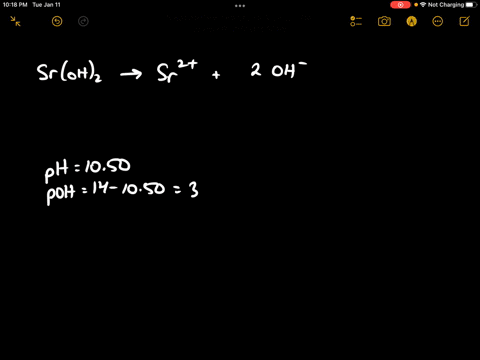 calculate-the-concentration-of-an-aqueous-mathrmsrmathrmoh_2-that-has-mathrmph1050-64333