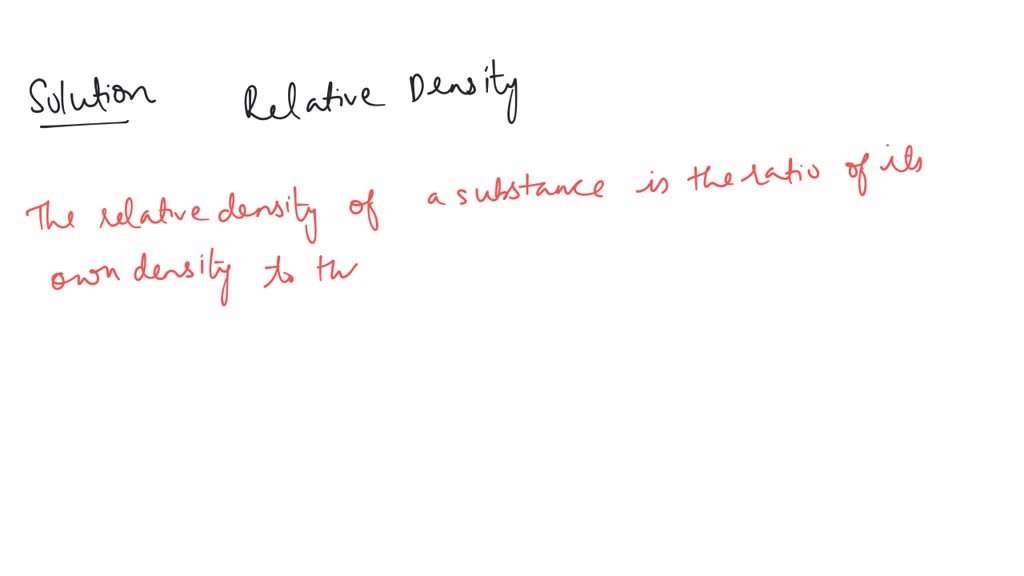 solved-what-is-relative-density