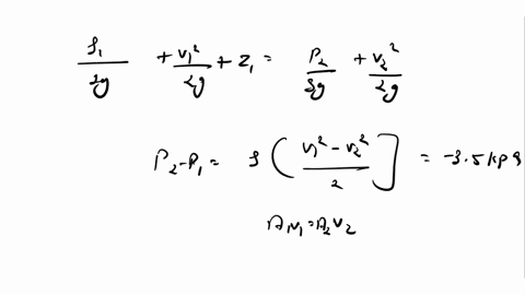 water-flows-through-a-50-mm-diameter-horizontal-tube-that-suddenly-contracts-to-25-mm-diameter-pressure-drop-across-the-contraction-is-3500-pause-continuity-and-head-lossegl-equation-to-dete-74181