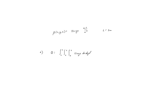 a-cube-with-2m-sides-0x-y-z2-carries-a-charge-with-density-px12xyz-mcm3-a-calculate-the-total-charge-b-find-the-total-outward-flux-from-the-cube-79248