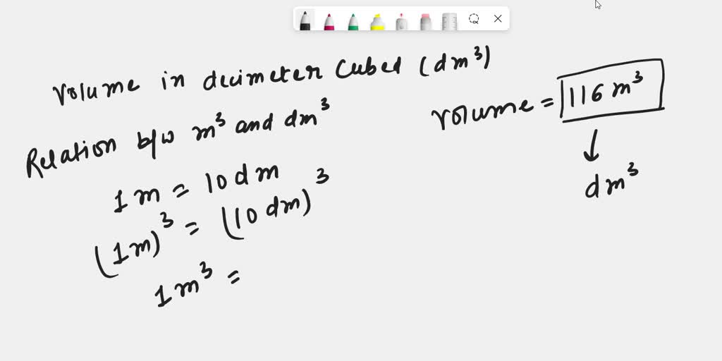 Decimeters cubed 2024