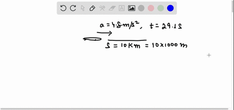 an-airplane-accelerates-at-480-ms2-for-291-s-during-this-time-it-covers-a-distance-of-100-km-what-are-the-initial-and-final-velocities-of-the-airplane-assume-horizontal-1d-motion-at-constant-45964