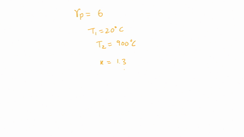 consider-a-gas-turbine-that-has-a-pressure-ratio-of-6-and-operates-on-the-brayton-cycle-with-regener-75625