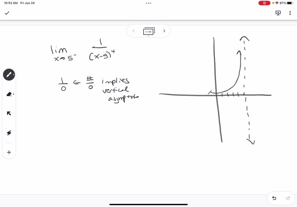 solved-evaluate-limit-as-x-rightwards-arrow-5-to-the-power-of-minus