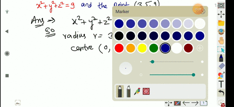 find-the-minimum-and-maximum-distances-between-the-sphere-x2-y2-22-9-and-the-point-359-the-minimum-distance-is-type-an-exact-answer-using-radicals-as-needed-the-maximum-distance-is-type-an-e-67795