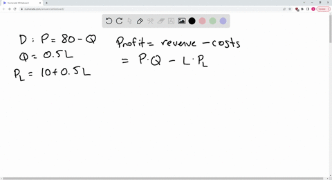 q-the-market-demand-for-the-output-is-p-80-q-where-q-is-the-output-level-and-p-is-the-price-per-unit-of-output-a-firms-production-function-is-q-05l-where-q-is-the-output-level-and-l-is-the-a-82642