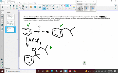 give-an-efficient-synthesis-of-2-methylpropylbenzene-isobutylbenzene-the-starting-material-for-the-p-88474