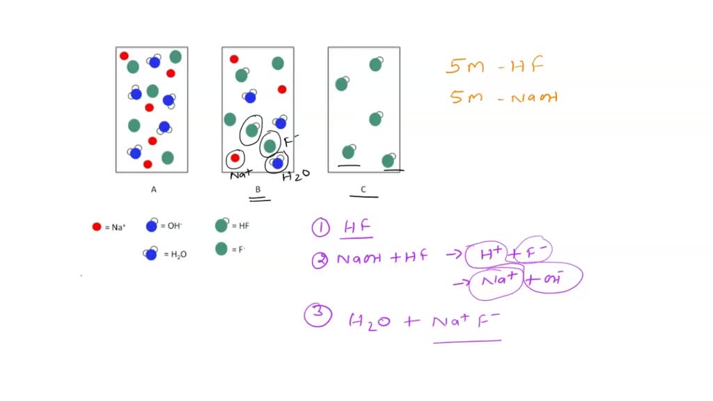 SOLVED The diagrams below represent the change in the composition of a