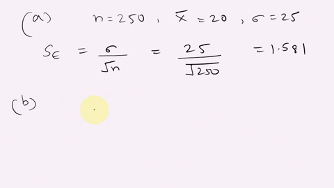 a-sample-of-250-observations-is-selected-from-a-normal-population-with-a-population-standard-deviati-95419