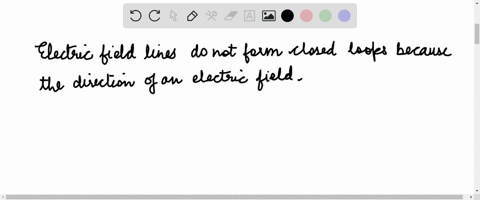 why-do-the-electrostatic-field-lines-not-form-closed-loops