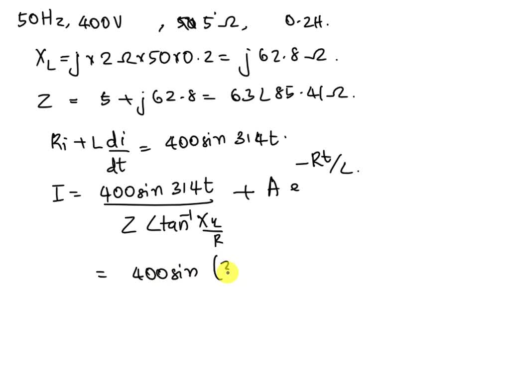 Solved In The Circuit Given In Figure Obtain The Current I As A Real