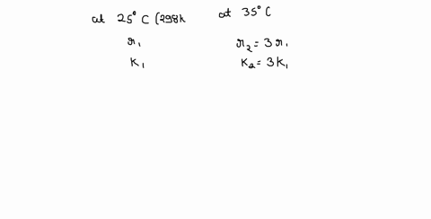 the-rate-of-a-particular-reaction-triples-when-the-temperature-is-increased-from-25c-to-35c-calculate-the-activation-energy-for-this-reaction