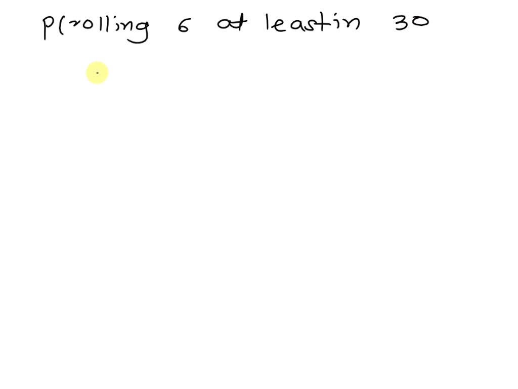 SOLVED Suppose you roll a pair of standard 6sided dice until you get