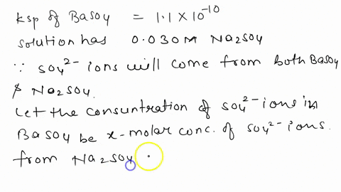 calculate-the-molar-solubility-of-barium-sulfate-ksp11-x-10-10in-a-solution-of-0030-molar-sodium-sulfate-98453
