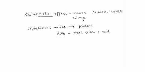which-small-scale-mutation-would-be-most-likely-to-have-a-catastrophic-effect-functioning-of-a-protein-deletion-of-three-nucleotides-or-bases-near-the-start-of-the-coding-sequence-but-before-30587