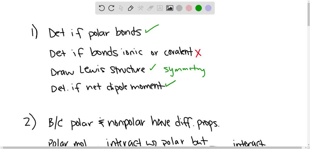 What Determines Whether A Molecule Is Polar Or Nonpolar