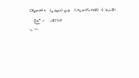 problem-3-30100-acetic-acid-is-esterified-in-the-liquid-phase-with-ethanol-at-100c-and-atmospheric-pressure-to-produce-ethyl-acetate-and-water-according-to-the-following-reaction-chcoohchohd-35543