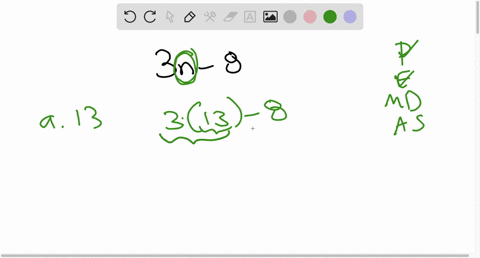 15-evaluate-the-expression-3n-8-for-n-7-a-13-b-10-c-28-d-21-89047