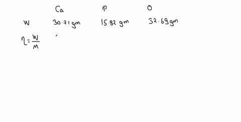 a-7922-g-sample-of-a-compound-is-decomposed-and-found-to-contain-3071-g-ca-1582-g-p-and-3269-g-o-determine-its-empirical-formula-as-shown-here-a-cazpzo8-b-capo-c-capoz-d-cagpzog-0-as-in-d-0-57737