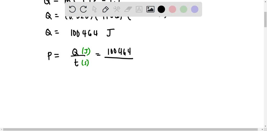 SOLVED A microwave oven can heat 320 g of water from 25.0°C to 100.0°C