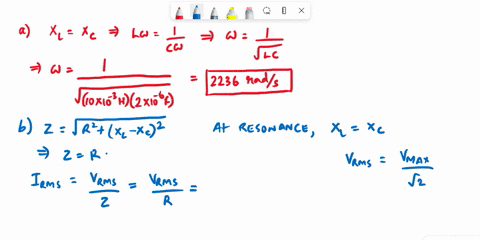 an-lcr-circuit-in-series-with-l-10-mh-c-20-f-and-r-5-is-connected-to-a-generator-of-100-v-of-maximum-emf-and-with-a-variable-angular-frequency-find-a-the-resonant-frequency-and-b-the-value-o-12406