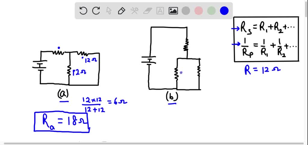 SOLVED: Show four different ways in which four resistors of 'r' ohm ...