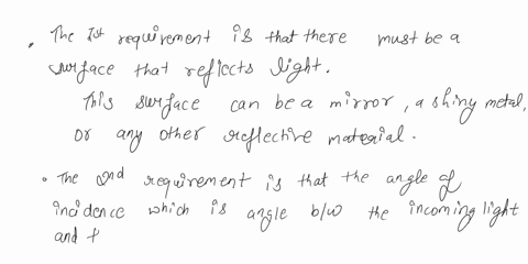 show-the-requirements-of-the-laws-if-reflection-that-the-angle-of-incidence-is-equal-to-the-angle-of-reflection-63992