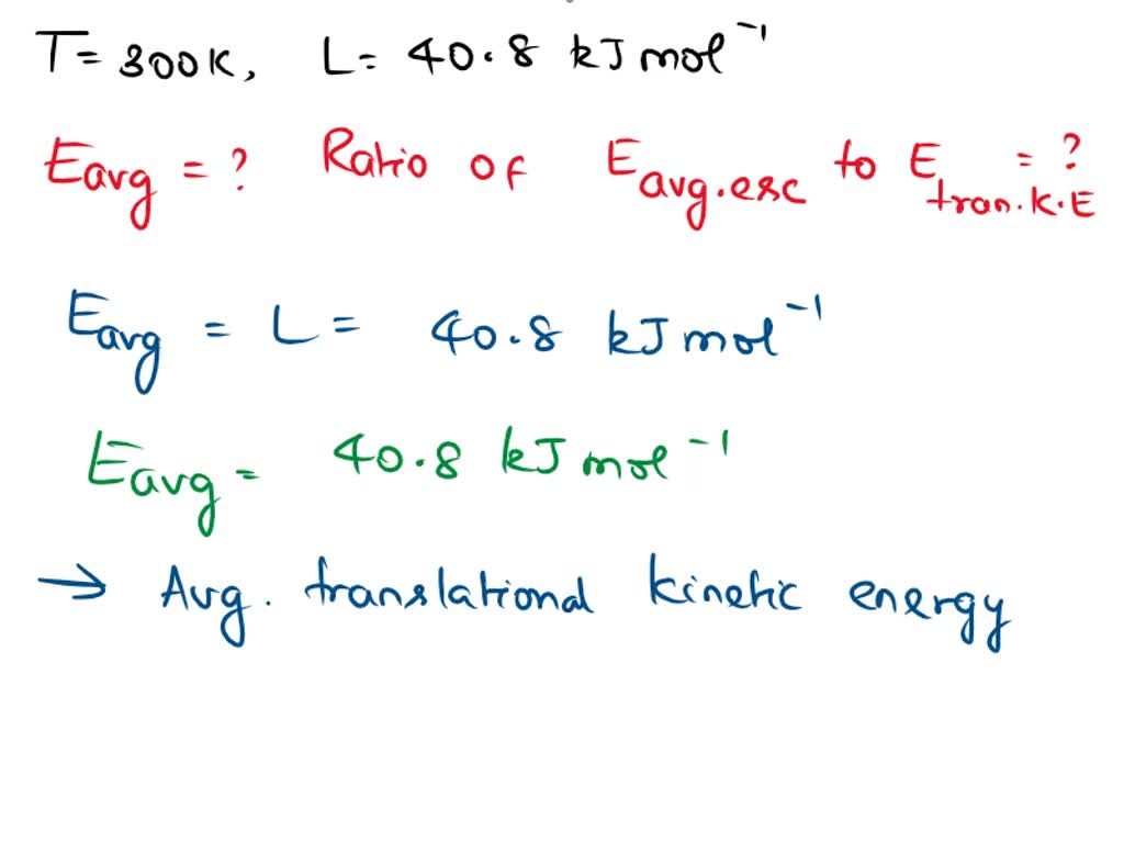 SOLVED At this temperature (300k), water evaporates because of the escape of some of the