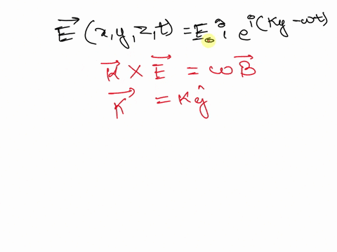 311-plane-electromagnetic-wave-traveling-in-the-y-direction-through-vacuum-is-given-by-elx-y-z-t-eoieiky-wl-determine-an-expression-for-the-corresponding-magnetic-field-of-the-electromagneti-24796