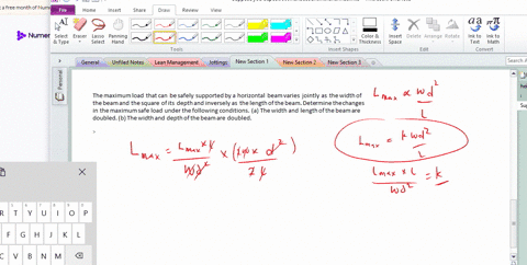 the-maximum-load-that-can-be-safely-supported-by-a-horizontal-beam-varies-jointly-as-the-width-of-2-69142