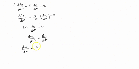 solve-the-differential-equation-t-d2xdt2-5-dxdt-0-86512