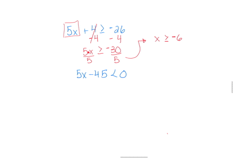 simplify-the-inequality-graph-it-write-it-in-interval-notation-and-then-inequality-notation-5-x-4-26-and-5-x-45-0-0-1-2-3-4-5-6-7-8-9-10-11-1-2-3-4-5-6-7-8-9-10-11-clear-all-draw-line-segments-and-ray