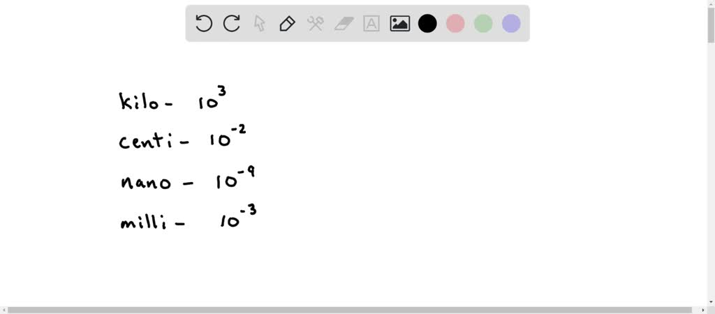 SOLVED: Order the four metric units from smallest to largest ...